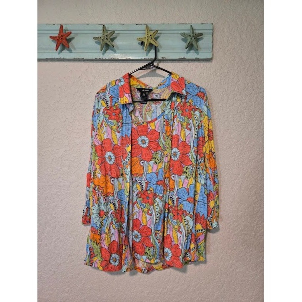 Ali Miles Boho Tank & Cardigan Set